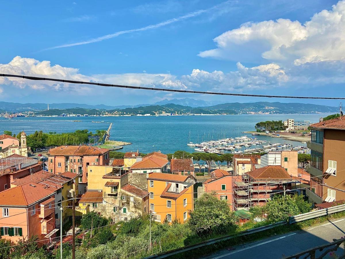 Ferienwohnung La Finestra Sul Mare La Spezia Exterior foto